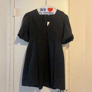Zara Classic Black Mini Dress NWT